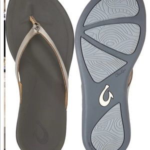 OLUKAI 'Ho Opio' Leather Flip Flop